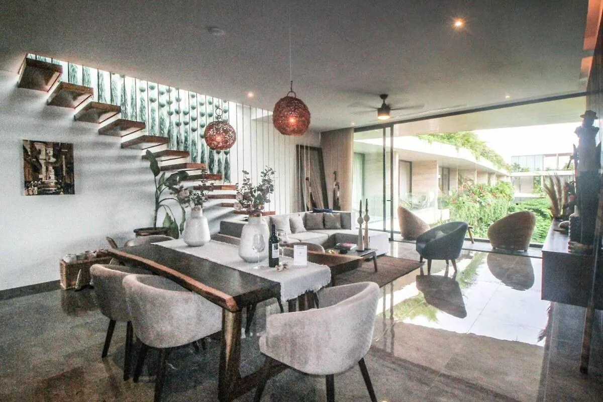 Luxurious Ph Private Pool Beachclub Mistiqtulum Apartamento